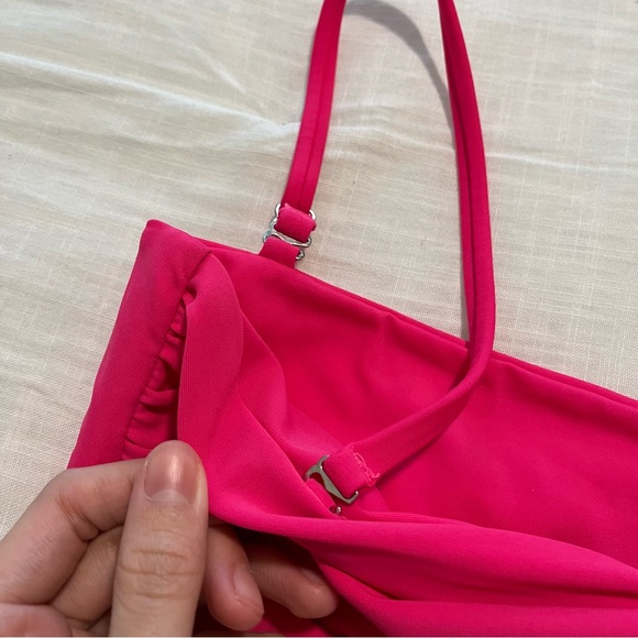 NWOT Tinye Swim Hot Pink Bikini Set - Picture 6 of 10